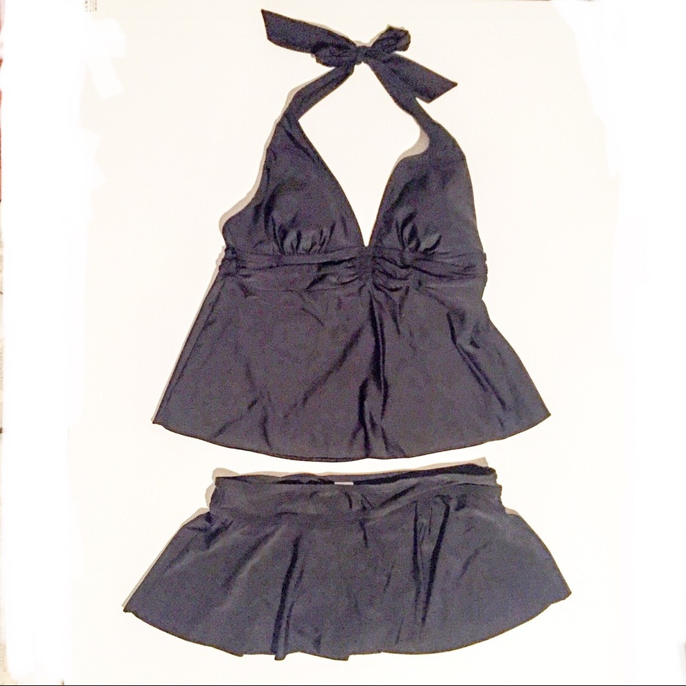 Black Merona tankini